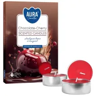 Lumanari pastila parfumate 4h ciocolata cirese 6b - AURA