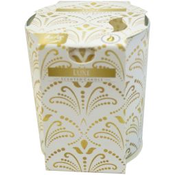 Lumanare parfumata pahar imprimat 22h luxe 100g - AURA
