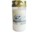 Candela cu capac metalic 45h alb 162g - LAURA