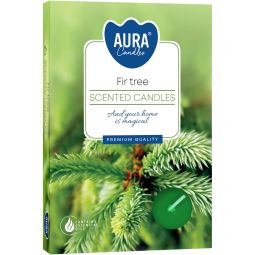 Lumanari pastila parfumate 4h brad[fir tree] 6b - AURA