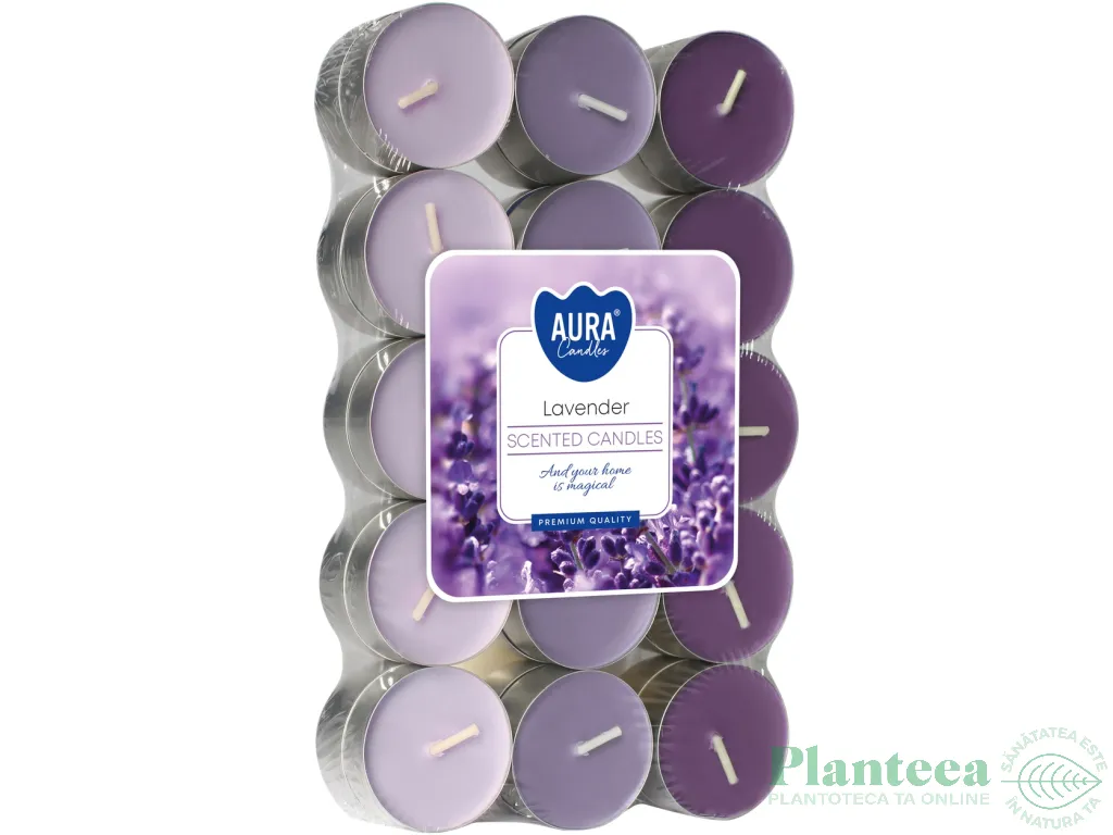 Lumanari pastila parfumate 4h lavanda 30b - AURA