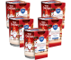 Set 5x Lumanari parfumate pahar imprimat 24h Christmas 100g - AURA