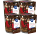 Set 4x Lumanari parfumate pahar imprimat 22h Christmas gift 100g - BISPOL