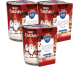 Set 3x Lumanari parfumate pahar imprimat 22h Merry Christmas 100g - BISPOL