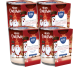 Set 4x Lumanari parfumate pahar imprimat 22h Merry Christmas 100g - BISPOL