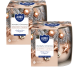 Set 2x Lumanari parfumate cu uleiuri esentiale pahar imprimat 20h Wonderful Christmas 100g - AURA