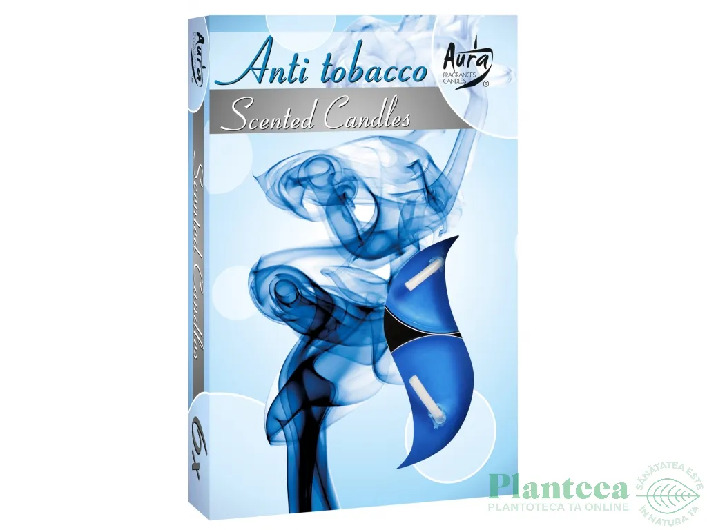 Lumanari pastila parfumate 4h antitabac set 6b - AURA