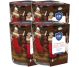 Set 4x Lumanari parfumate pahar imprimat 22h Christmas gift 100g - BISPOL