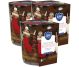 Set 3x Lumanari parfumate pahar imprimat 22h Christmas gift 100g - BISPOL