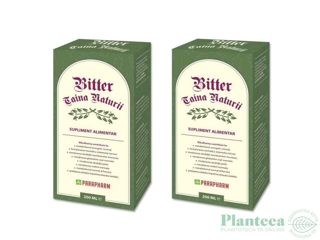 Pachet Bitter taina naturii 2x200ml - PARAPHARM