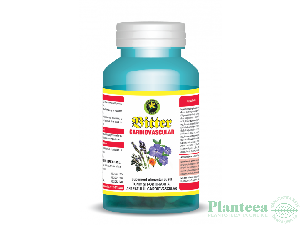 Bitter cardiovascular 60cps - HYPERICUM PLANT