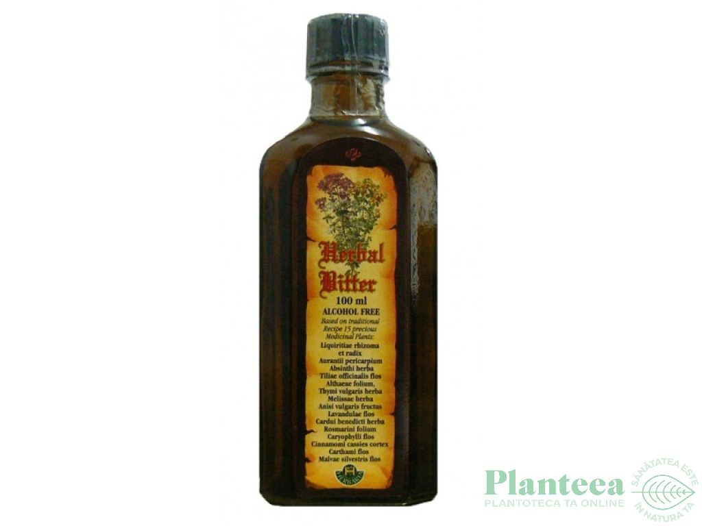 Bitter fara alcool 100ml - HERBARIA