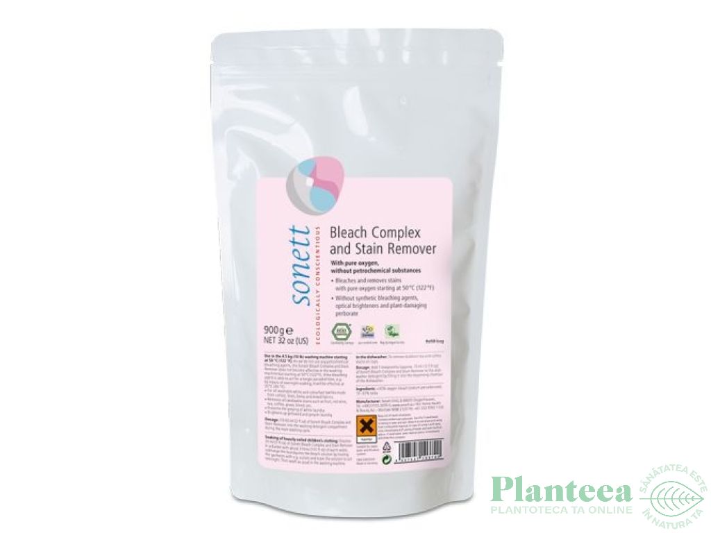 Inalbitor praf rufe pete oxigenare 900g - SONETT