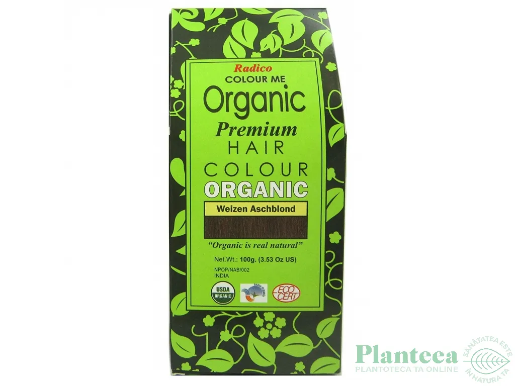 Vopsea par plante blond grau eco 100g - RADICO