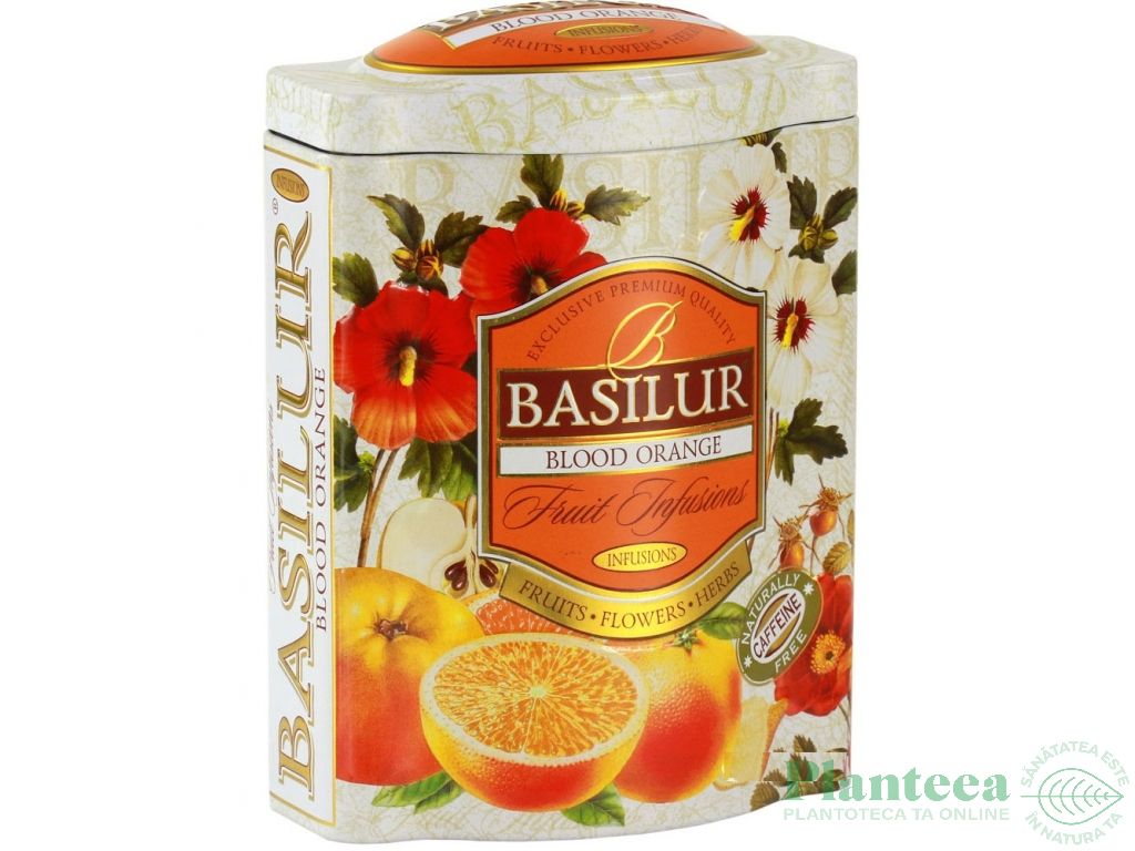 Ceai Fruit Infusions blood orange cutie 100g - BASILUR