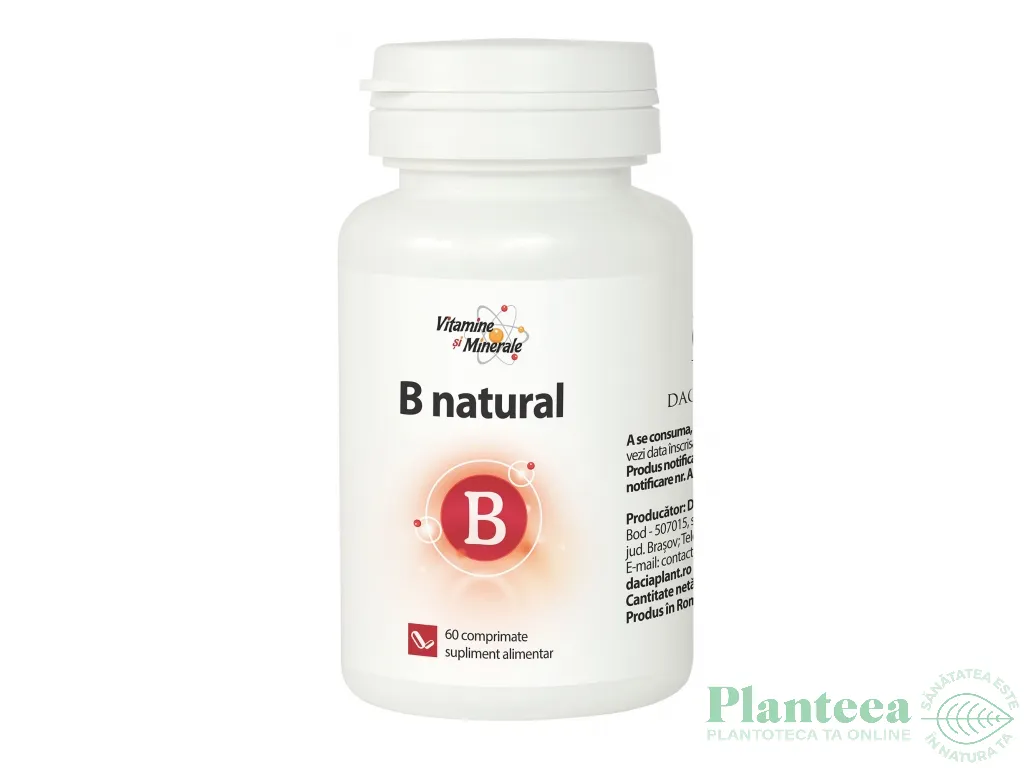 Vitamina B complex 60cp - DACIA PLANT
