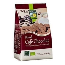 Biscuiti frunze alac ciocolata cafea eco 125g - BOHLSENER MUHLE