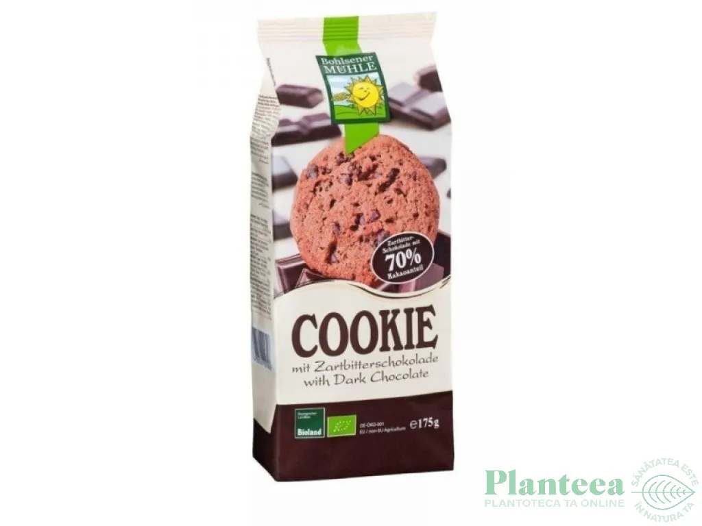 Fursecuri ciocolata neagra eco 175g - BOHLSENER MUHLE