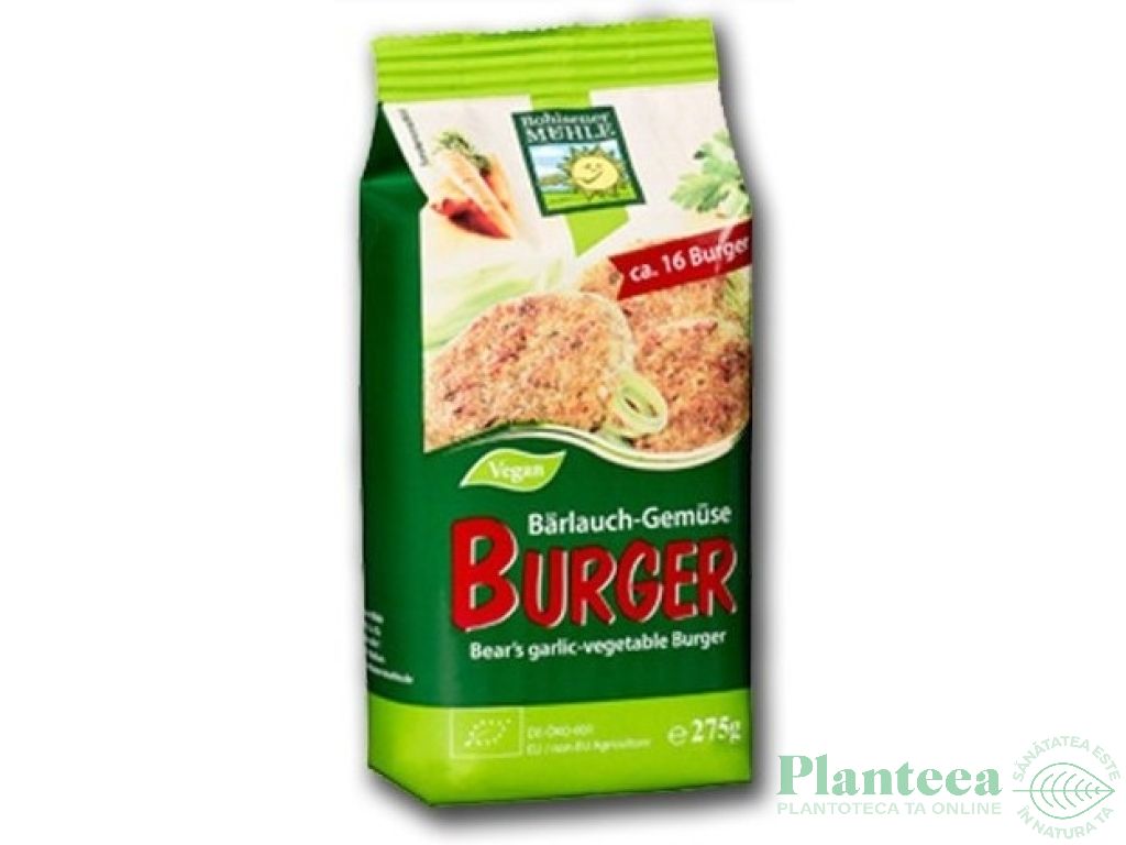 Premix burgeri vegetali leurda legume eco 275g - BOHLSENER MUHLE