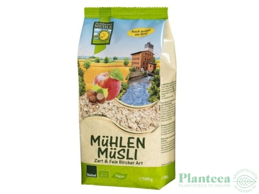 Musli macinat fin mere alune eco 500g - BOHLSENER MUHLE