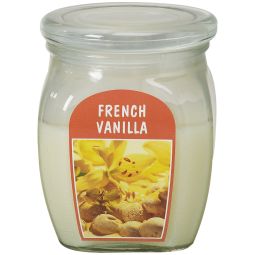 Lumanare parfumata borcan cu capac 60h vanilie 630g - BOLSIUS