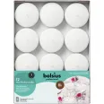 Lumanari plutitoare neparfumate 8h alb professional 12b - BOLSIUS