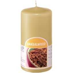 Lumanare parfumata stalp 33h lemn santal 260g - BOLSIUS