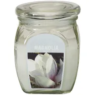 Lumanare parfumata borcan cu capac 60h magnolie 630g - BOLSIUS
