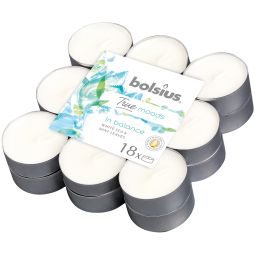 Lumanari pastila parfumate 4h in balance ceai alb menta True moods 18b - BOLSIUS