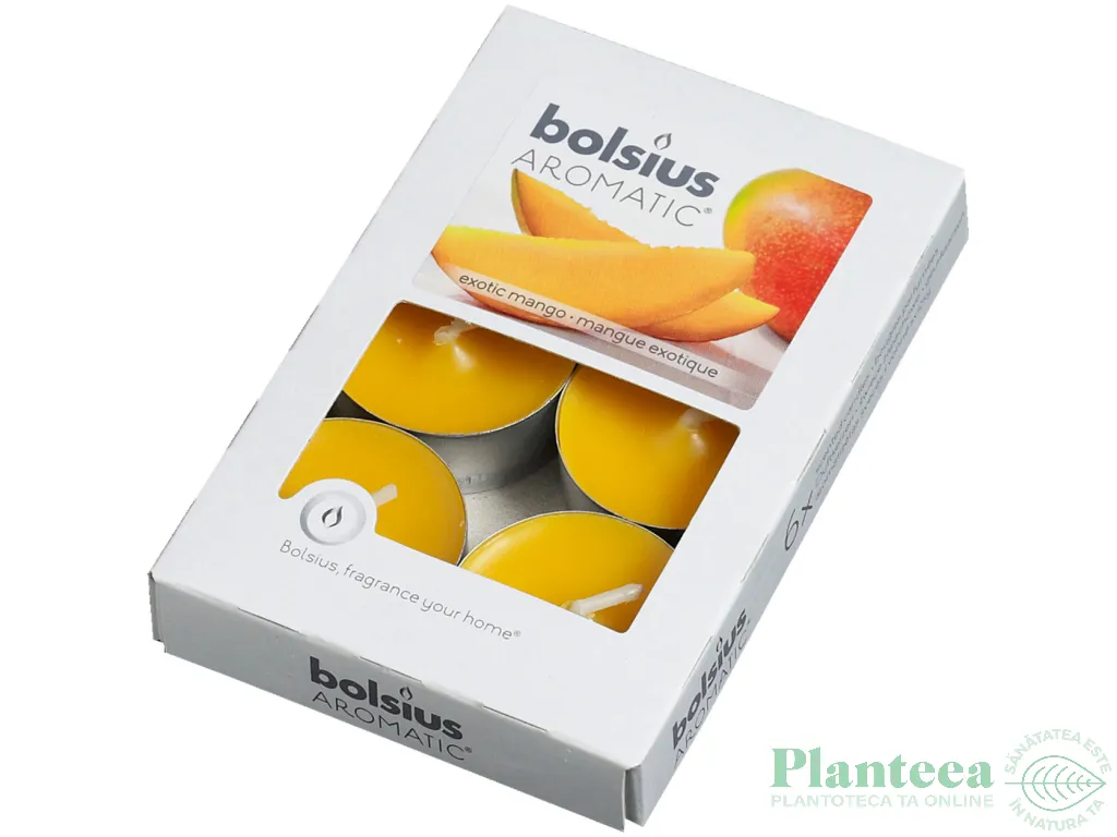 Lumanari pastila parfumate 4h mango 6b - BOLSIUS
