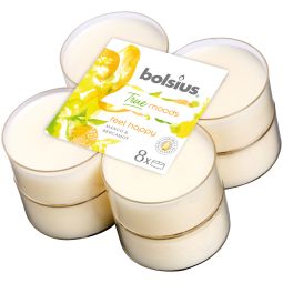 Lumanari pastila parfumate 8h maxi feel happy mango bergamot True moods 8b - BOLSIUS