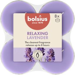 Lumanari pastila parfumate 8h maxi lavanda True Scents 8b - BOLSIUS