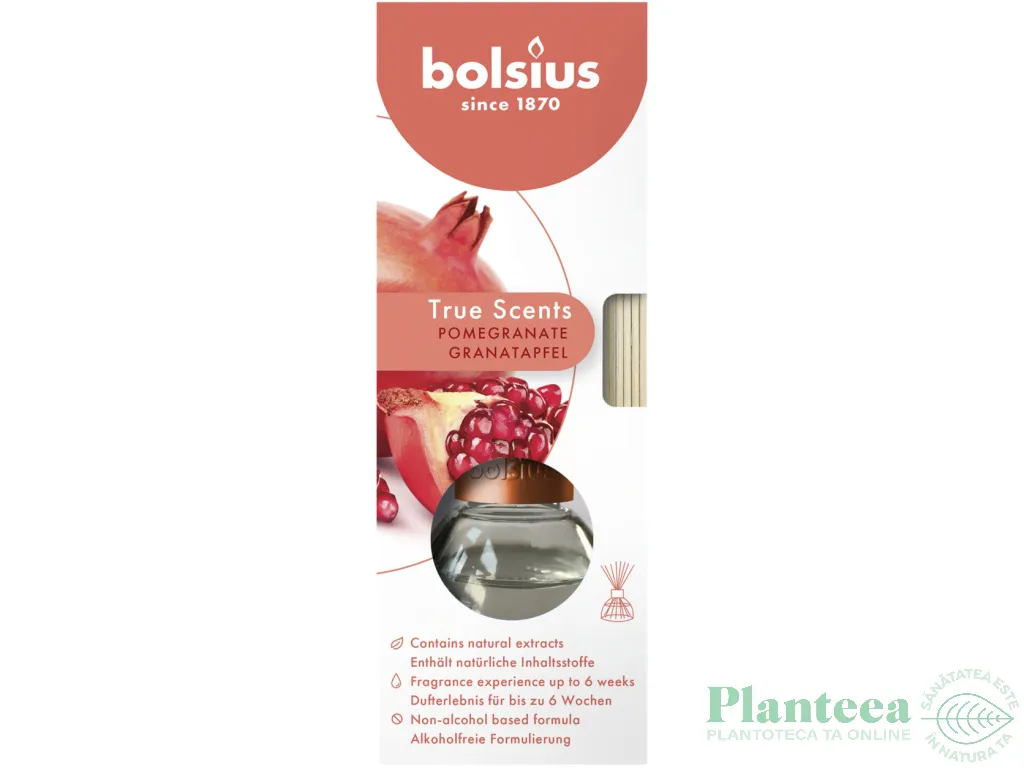 Odorizant difuzor bete casa rodie True Scents 45ml - BOLSIUS