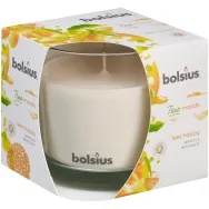Lumanare parfumata pahar 43h feel happy mango bergamot True Moods 660g - BOLSIUS