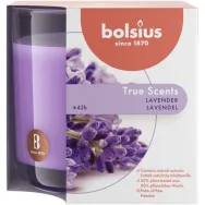 Lumanare parfumata pahar 43h lavanda True Scents 660g - BOLSIUS