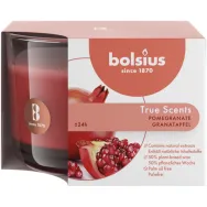 Lumanare parfumata pahar 24h rodie True Scents 440g - BOLSIUS