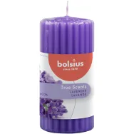 Lumanare parfumata stalp 33h lavanda True Scents 260g - BOLSIUS