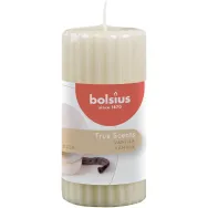 Lumanare parfumata stalp 33h vanilie True Scents 260g - BOLSIUS