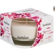 Lumanare parfumata pahar 24h pure romance trandafir chihlimbar True Moods 440g - BOLSIUS