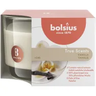 Lumanare parfumata pahar 24h vanilie True Scents 440g - BOLSIUS