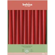 Lumanare ornamentala conica 7,5h rosu 1b - BOLSIUS