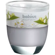 Lumanare parfumata pahar 23h lacramioara 290g - BOLSIUS