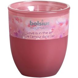 Lumanare parfumata pahar 23h love is in the air 290g - BOLSIUS