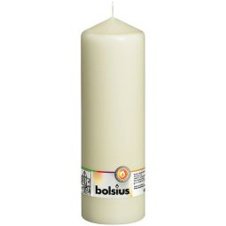 Lumanare ornamentala stalp 118h crem ivoire 1080g - BOLSIUS