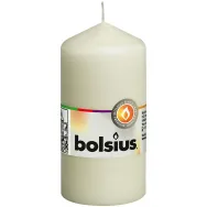Lumanare ornamentala stalp 33h crem 260g - BOLSIUS
