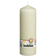 Lumanare ornamentala stalp 84h crem ivoire 640g - BOLSIUS