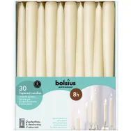 Lumanari ornamentale conice 7,5h crem 30b - BOLSIUS