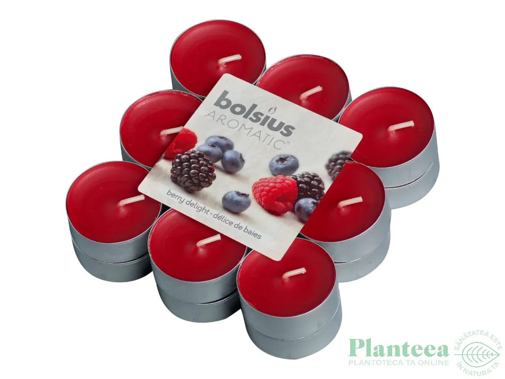 Lumanari pastila parfumate 4h fructe padure 18b - BOLSIUS