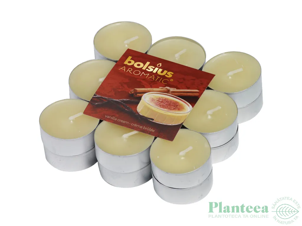 Lumanari pastila parfumate 4h crema vanilie 18b - BOLSIUS