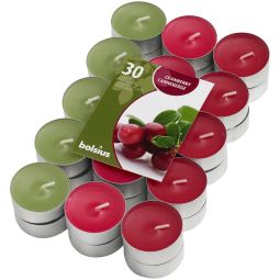 Lumanari pastila parfumate 4h merisoare 30b - BOLSIUS